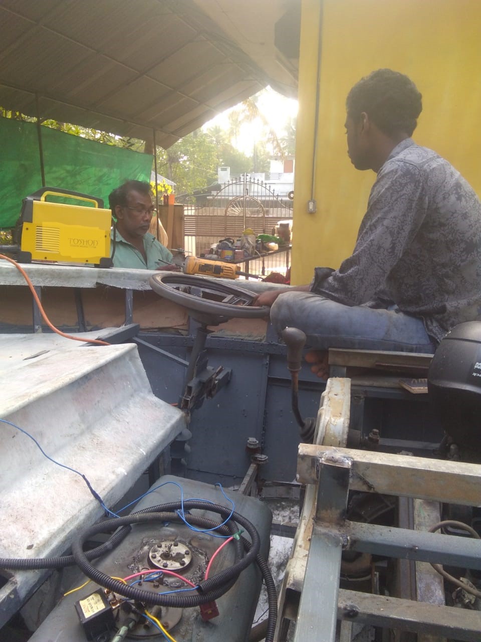 Steering System - Krishnanjali Boat